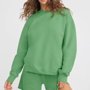 BNWT Tna Extra Fleece Boyfriend Crew Sweatshirt